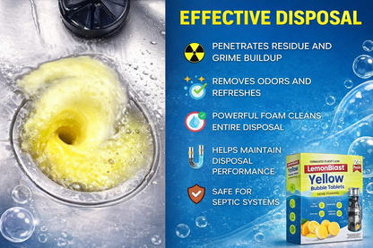 LemonBlast Yellow Bubble Tablets (24pc)