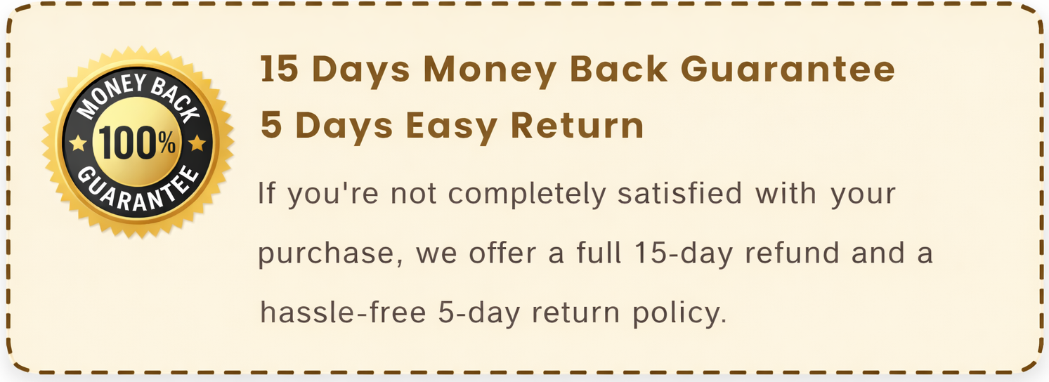Money back guarantee